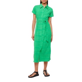 Millie Textured Shirt Dress
