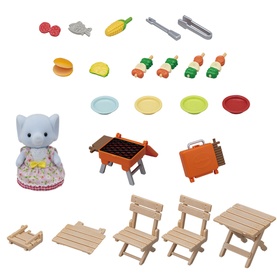 BBQ Picnic Set: Elephant Girl