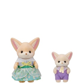 Sunny Picnic Set: Fennec Fox Sister & Baby
