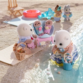 Sea Otter Family Set