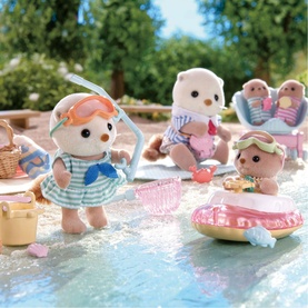 Sea Otter Sisters: Splashy Snorkel Set
