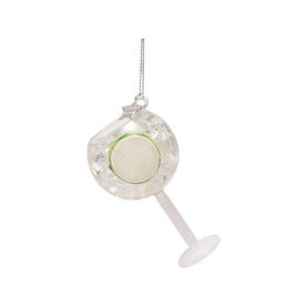 Gin & Tonic Glass Tree Decoration