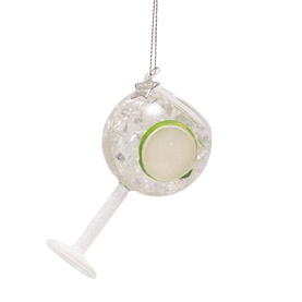 Gin & Tonic Glass Tree Decoration