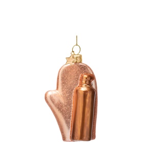 Self Tanning Foam With Glove Glass Tree Decoration