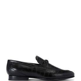 Alton Croc-Embossed Loafers