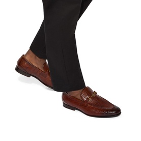 Alton Croc-Embossed Loafers