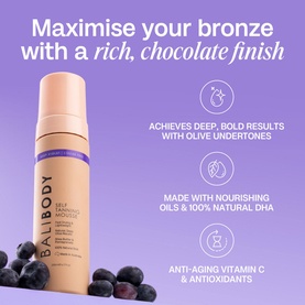 Deep Violet Tanning Mousse