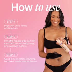 Deep Violet Tanning Mousse