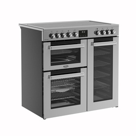 90cm Cookcentre Electric Cooker Stainless