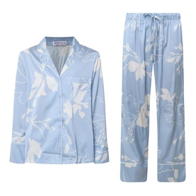 Elina Botanic Print Pyjama Set