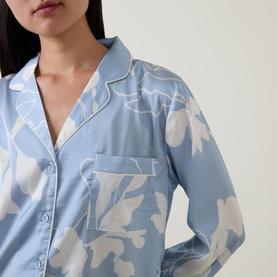 Elina Botanic Print Pyjama Set