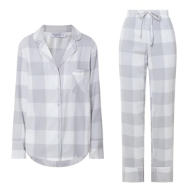 Emery Check Print Flannel Pyjama Set