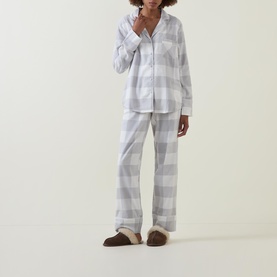 Emery Check Print Flannel Pyjama Set