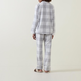 Emery Check Print Flannel Pyjama Set