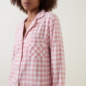Juliet Gingham Print Pyjama Set
