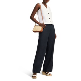 Kaylee Button Front Linen Top