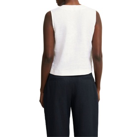 Kaylee Button Front Linen Top