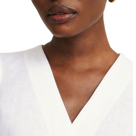 Kaylee Button Front Linen Top