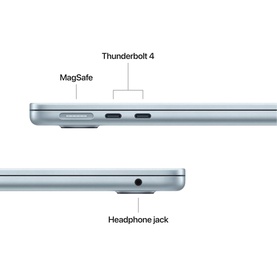13 Inch M4 MacBook Air Sky Blue