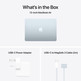 13 Inch M4 MacBook Air Sky Blue