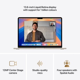 13 Inch M4 MacBook Air Starlight