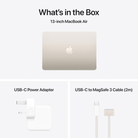 13 Inch M4 MacBook Air Starlight
