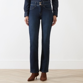 Secret High-Rise Straight Leg Jeans