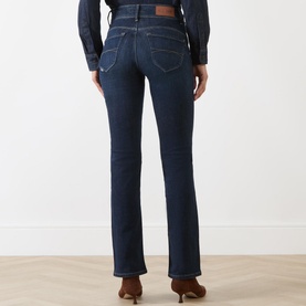 Secret High-Rise Straight Leg Jeans