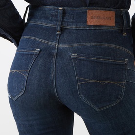 Secret High-Rise Straight Leg Jeans