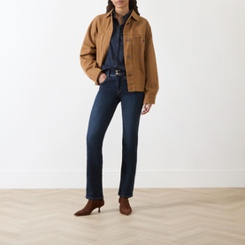 Secret High-Rise Straight Leg Jeans