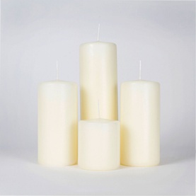 Unscented Pillar Candle 7 x 8