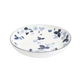 Wild Strawberry Inky Blue Pasta Bowl