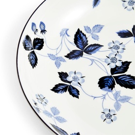 Wild Strawberry Inky Blue Pasta Bowl