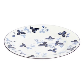 Wild Strawberry Inky Blue Plate 20cm