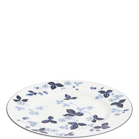 Wild Strawberry Inky Blue Plate 27cm