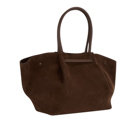 The New York Midi Suede Tote Bag
