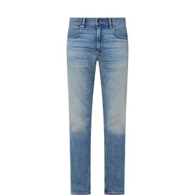 Mosa Mid-Rise Straight Leg Jeans
