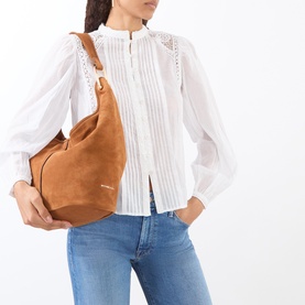 Sonny Suede Hobo Bag
