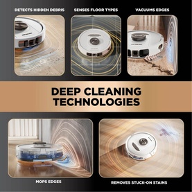 PowerDetect NeverTouch Pro 2-in-1 Self-Empty, Self-Refill & Self-Clean Robot Vacuum & Mop