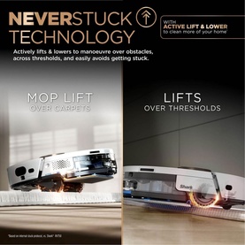 PowerDetect NeverTouch Pro 2-in-1 Self-Empty, Self-Refill & Self-Clean Robot Vacuum & Mop