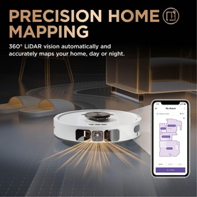 PowerDetect NeverTouch Pro 2-in-1 Self-Empty, Self-Refill & Self-Clean Robot Vacuum & Mop