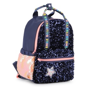 Star Sequin Logo Backpack