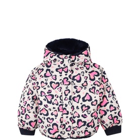 Heart Leopard Reversible Jacket