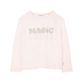 Sequin Magic Graphic Top