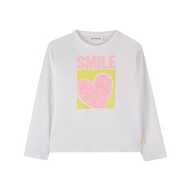 Smile Sequin Graphic Top