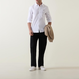 Croc Logo Poplin Shirt