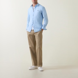 Croc Logo Poplin Shirt