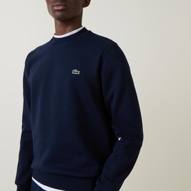 Croc Logo Brushed Fleece Sweatshirt