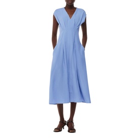 Panelled Pocket Flared Dress
