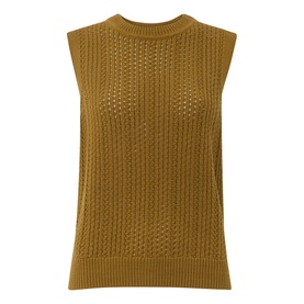 Pointelle Knitted Tank Top